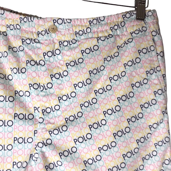Polo Ralph Lauren Prepster Shorts Classic Fit Multicoloured Logo Men's Medium - Picture 7 of 11